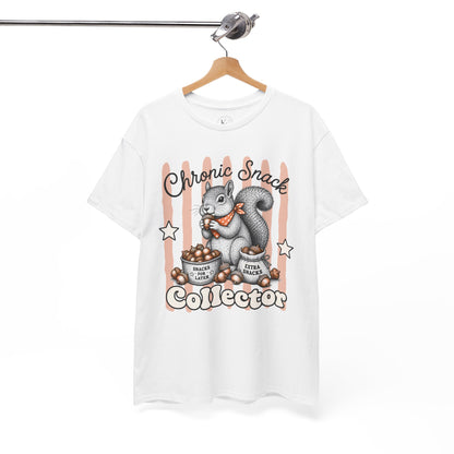 Chronic Snack Collector Retro Squirrel Graphic Tee