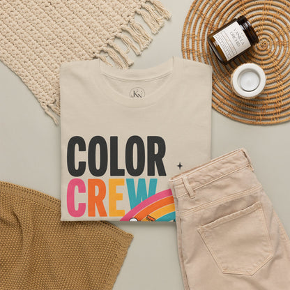 Color Crew Pop Art Tee — Stars Painting the Sky Graphic Tee