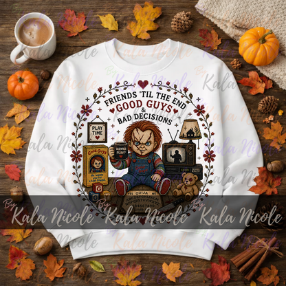 Horror Movie Cross-Stitch PNG | Chucky