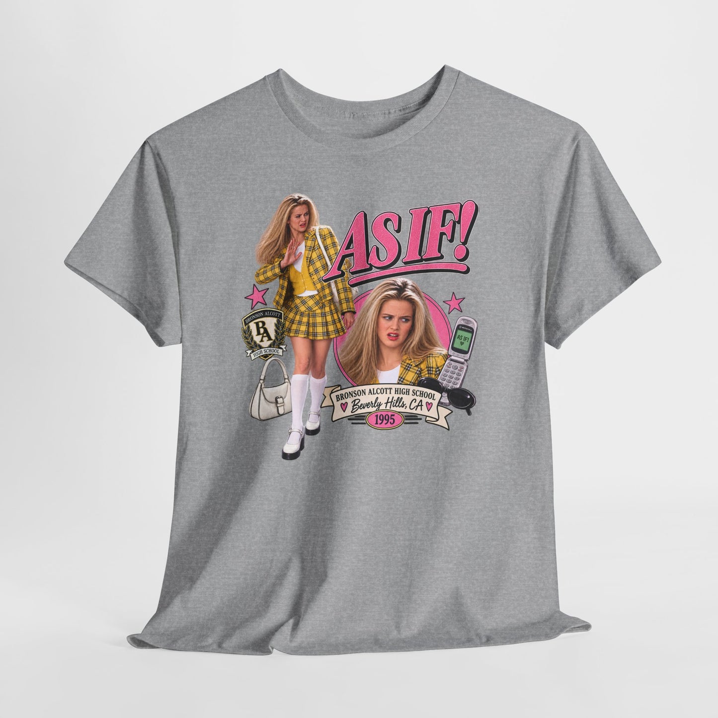 AS IF! Retro 90s Graphic Tee