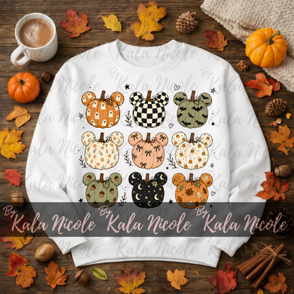 Mickey Pumpkin Patch PNG | Design 8