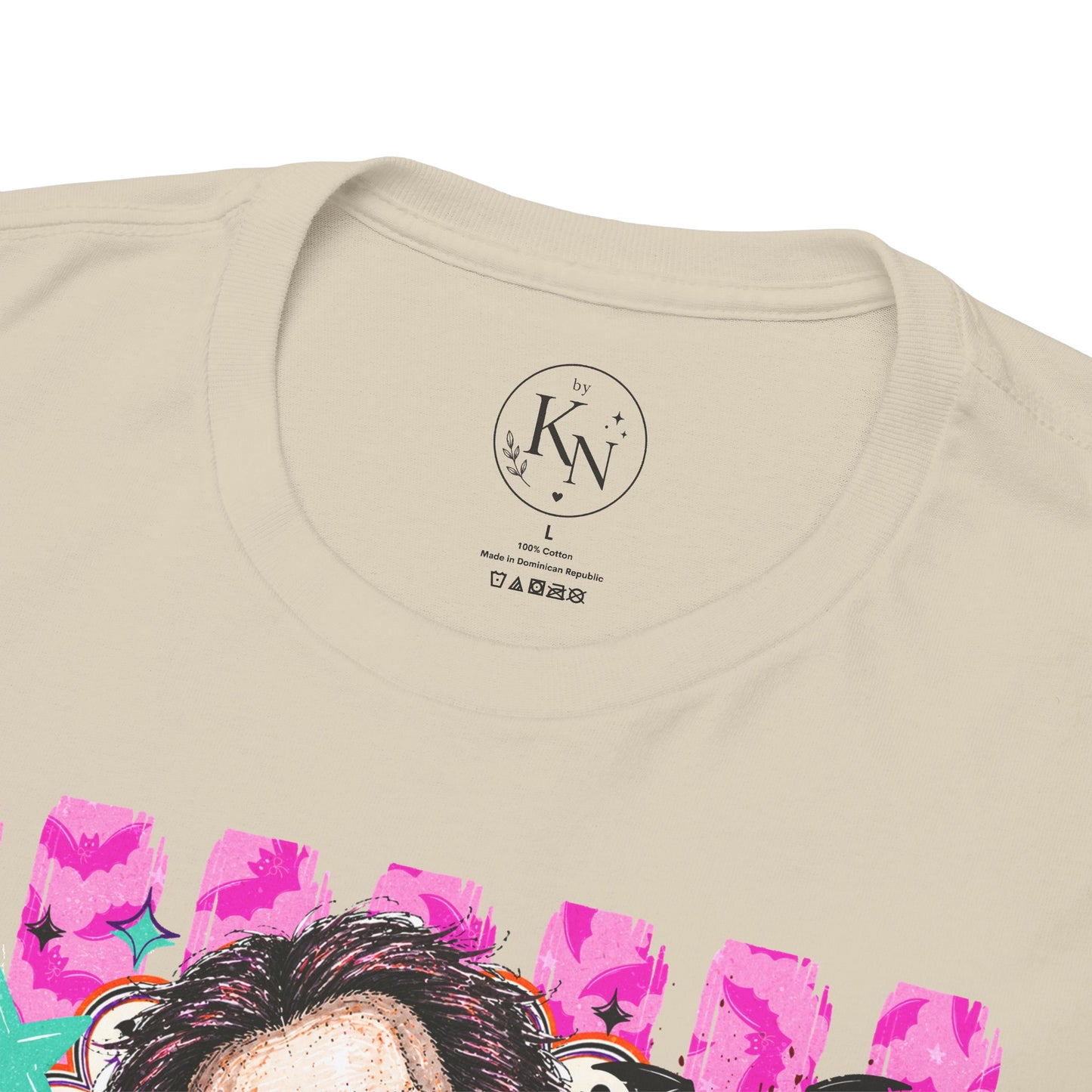 Saw Portrait Tee — Colorful Spooky Horror Shirt
