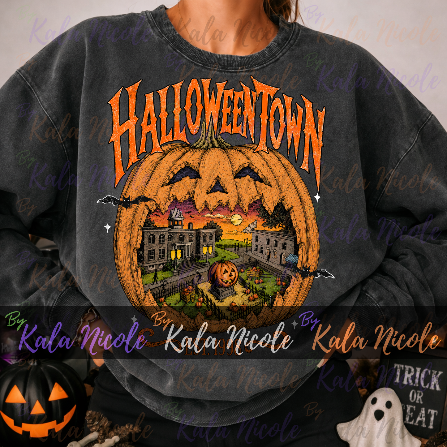 Halloweentown PNG Bundle