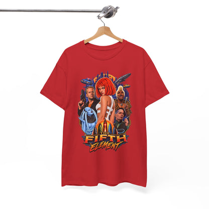Retro Sci-Fi Character Collage Graphic Tee