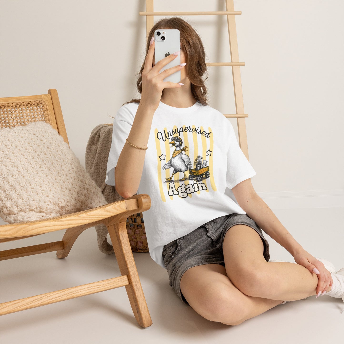 Unsupervised Again Retro Goose Graphic Tee
