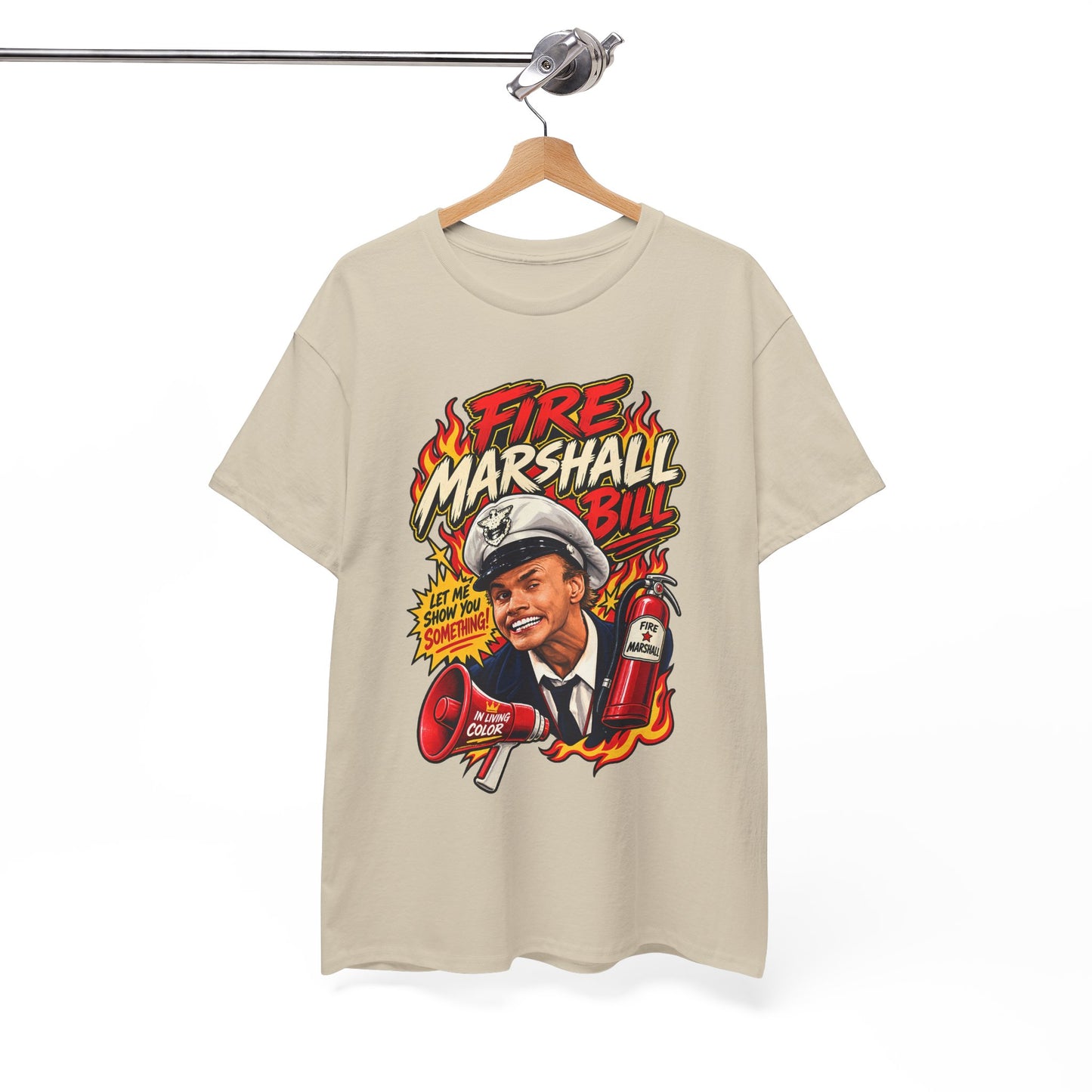 Fire Marshall Bill Tee | Retro 90s T-Shirt