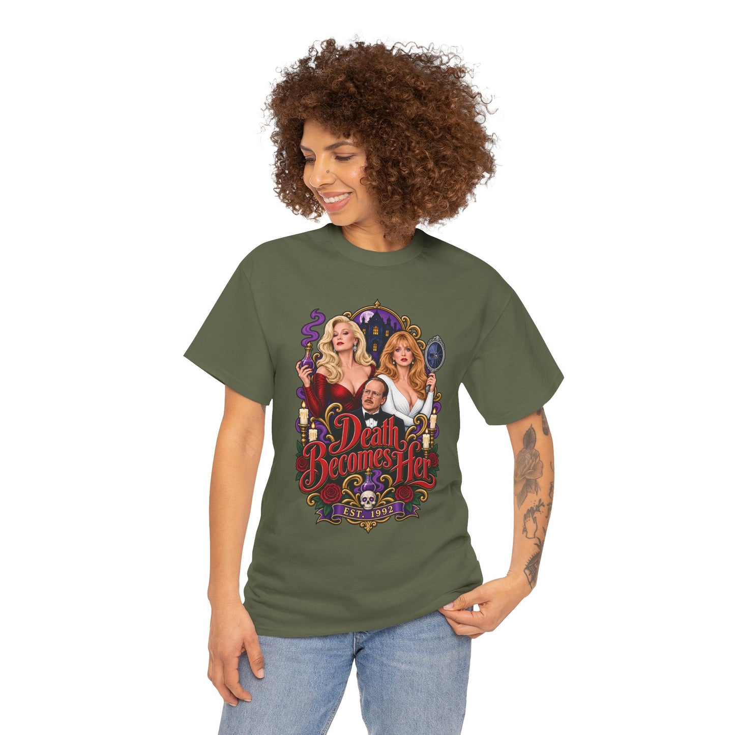 Eternal Beauty Vintage Poster Graphic Tee II