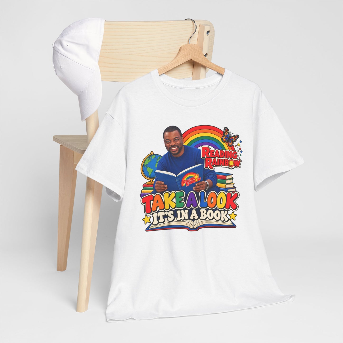 Take A Look, It’s In A Book Retro Graphic Tee