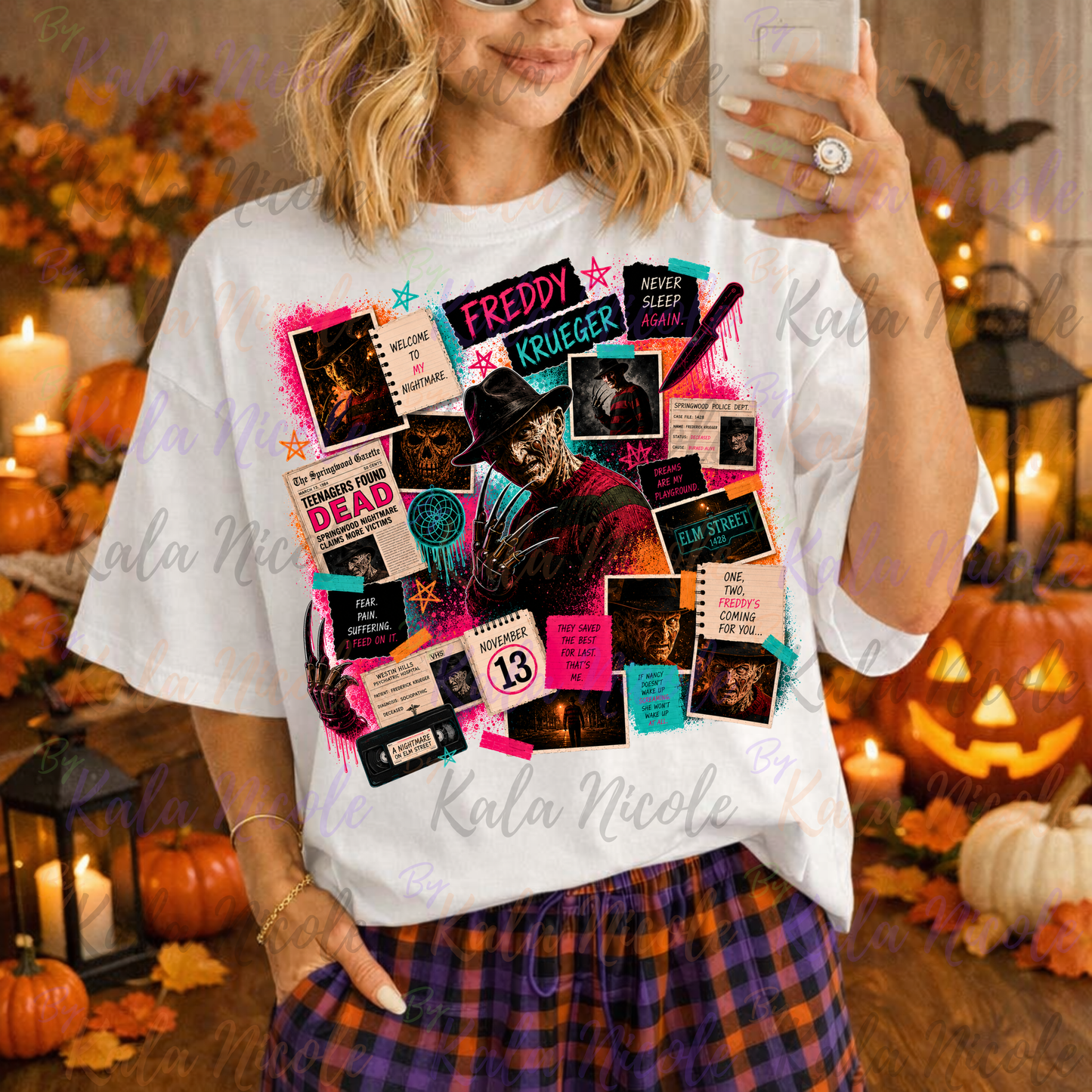 Horror Collage PNG Bundle | 12 Designs