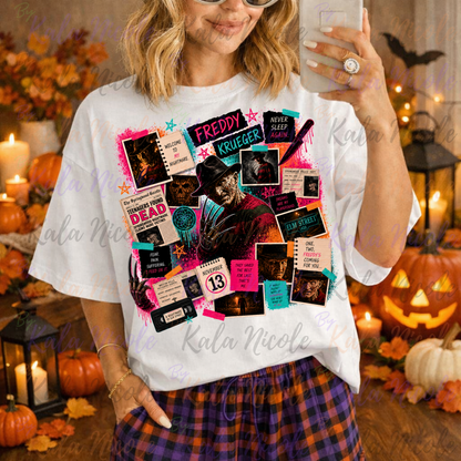 Horror Collage PNG Bundle | 12 Designs