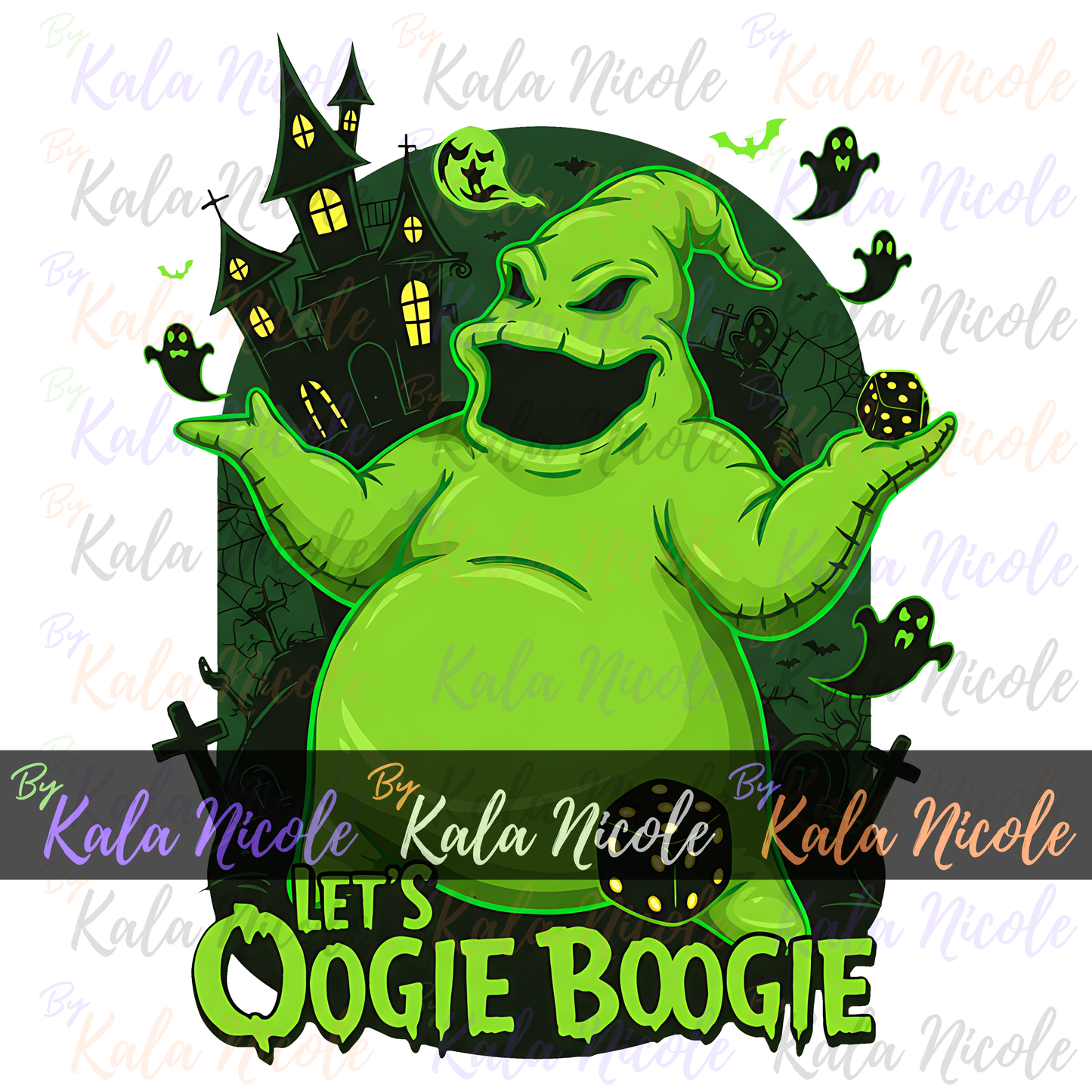 Let's Oogie Boogie PNG