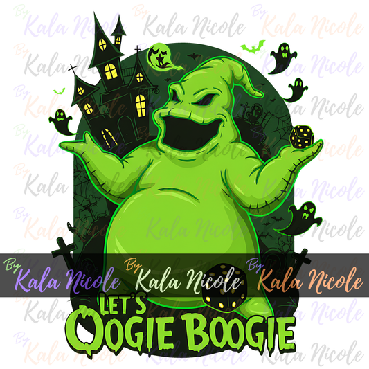 Let's Oogie Boogie PNG