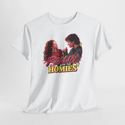 Rollin' With The Homies Tee | Retro Movie Quote Graphic Shirt