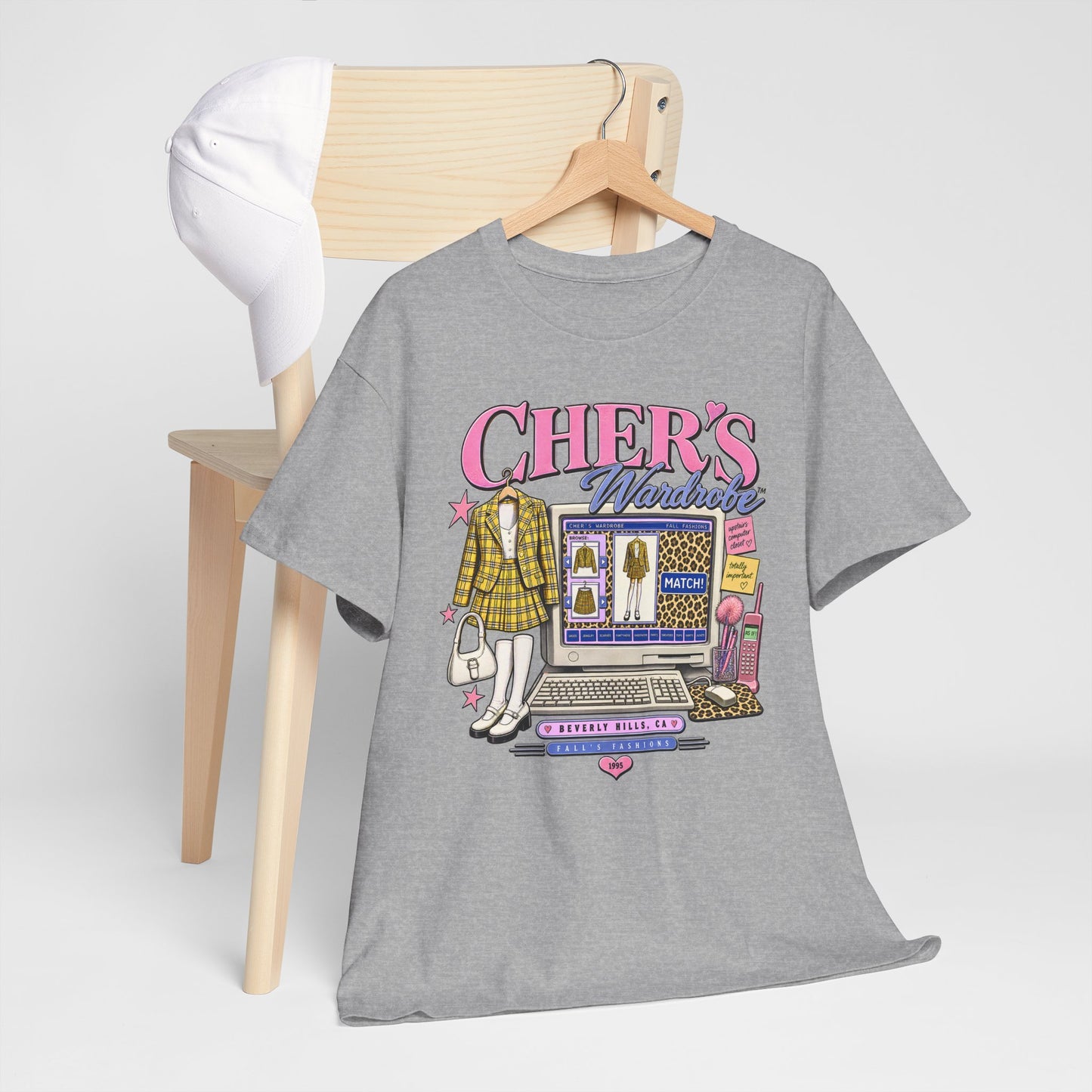 Cher's Wardrobe Graphic Tee | 90s Movie Nostalgia