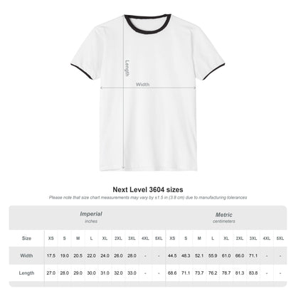 Retro Horror Movie Collage Ringer Tee