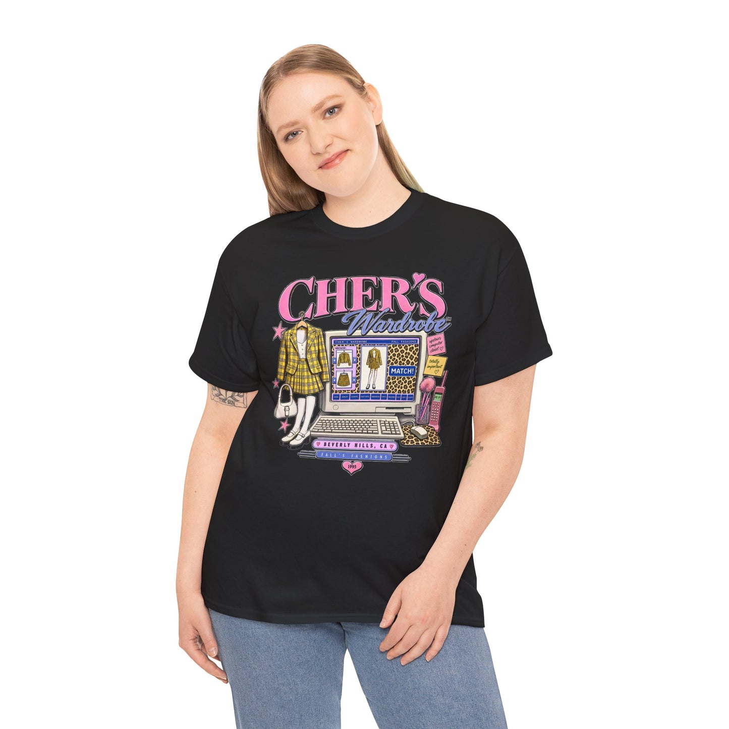 Cher's Wardrobe Graphic Tee | 90s Movie Nostalgia