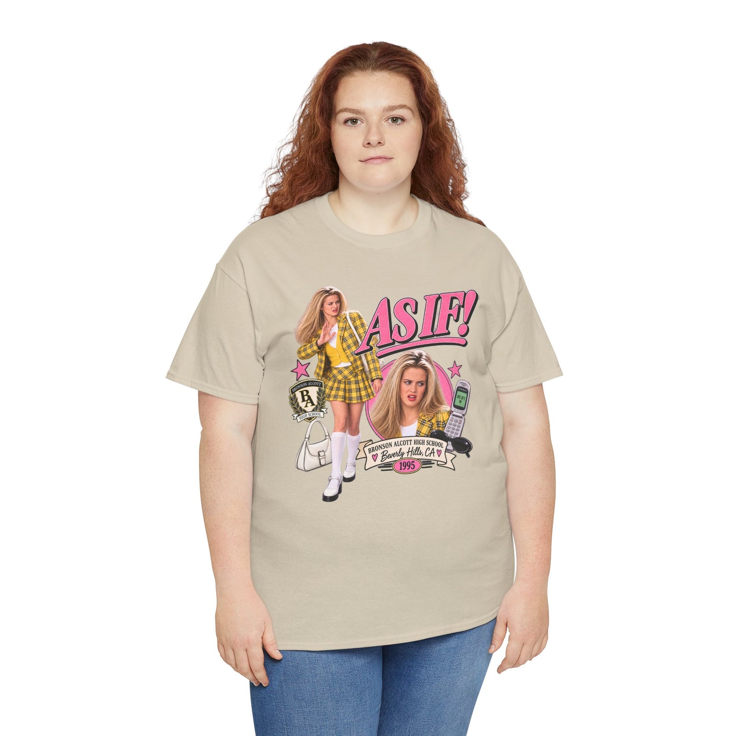 AS IF! Retro 90s Graphic Tee