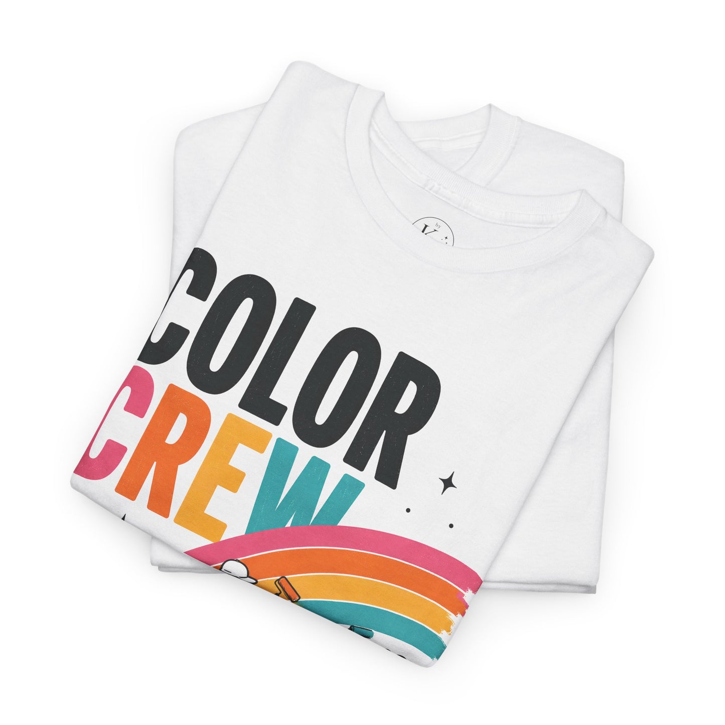 Color Crew Pop Art Tee — Stars Painting the Sky Graphic Tee