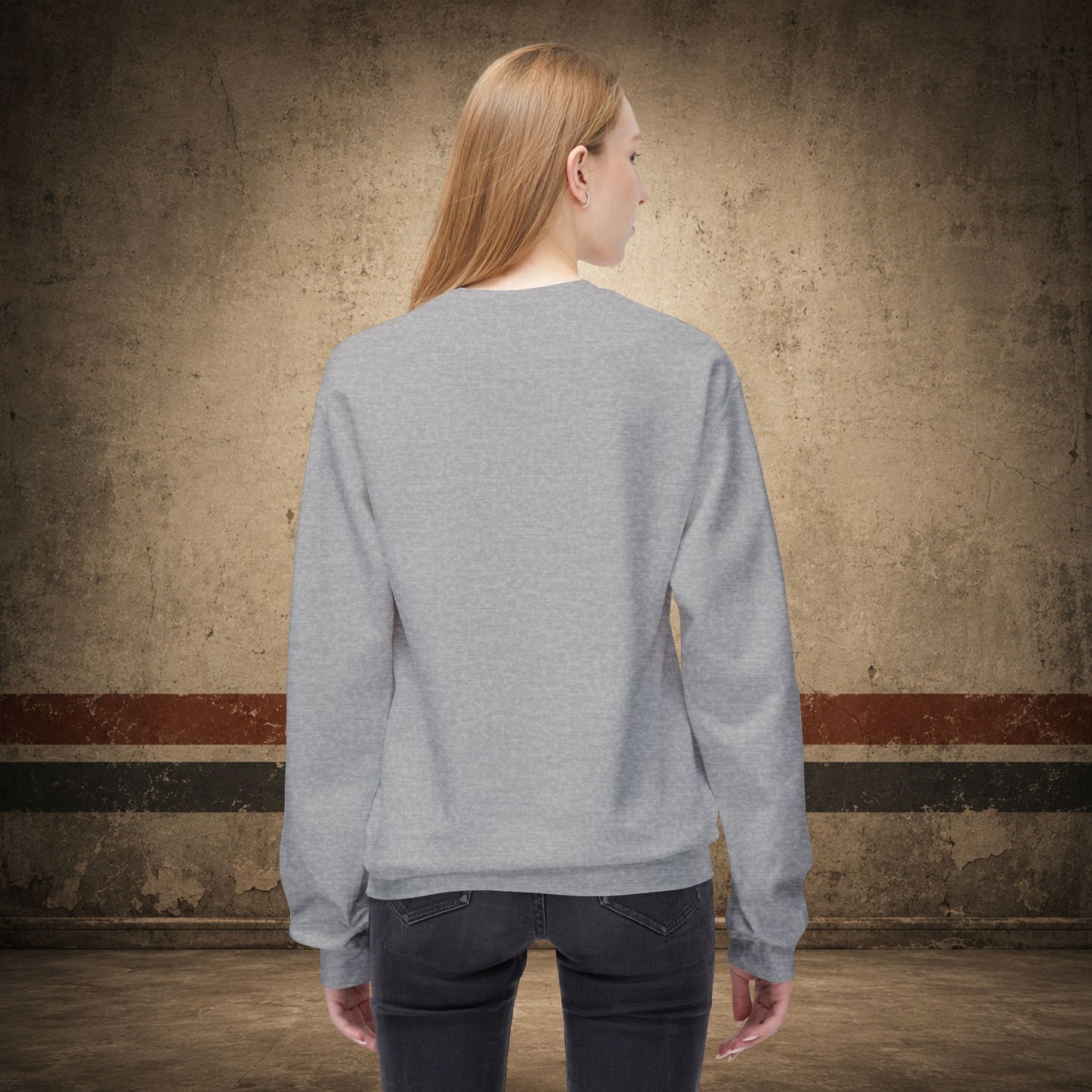 Camp Crystal Athletics Crewneck Sweatshirt – Retro Horror School Logo