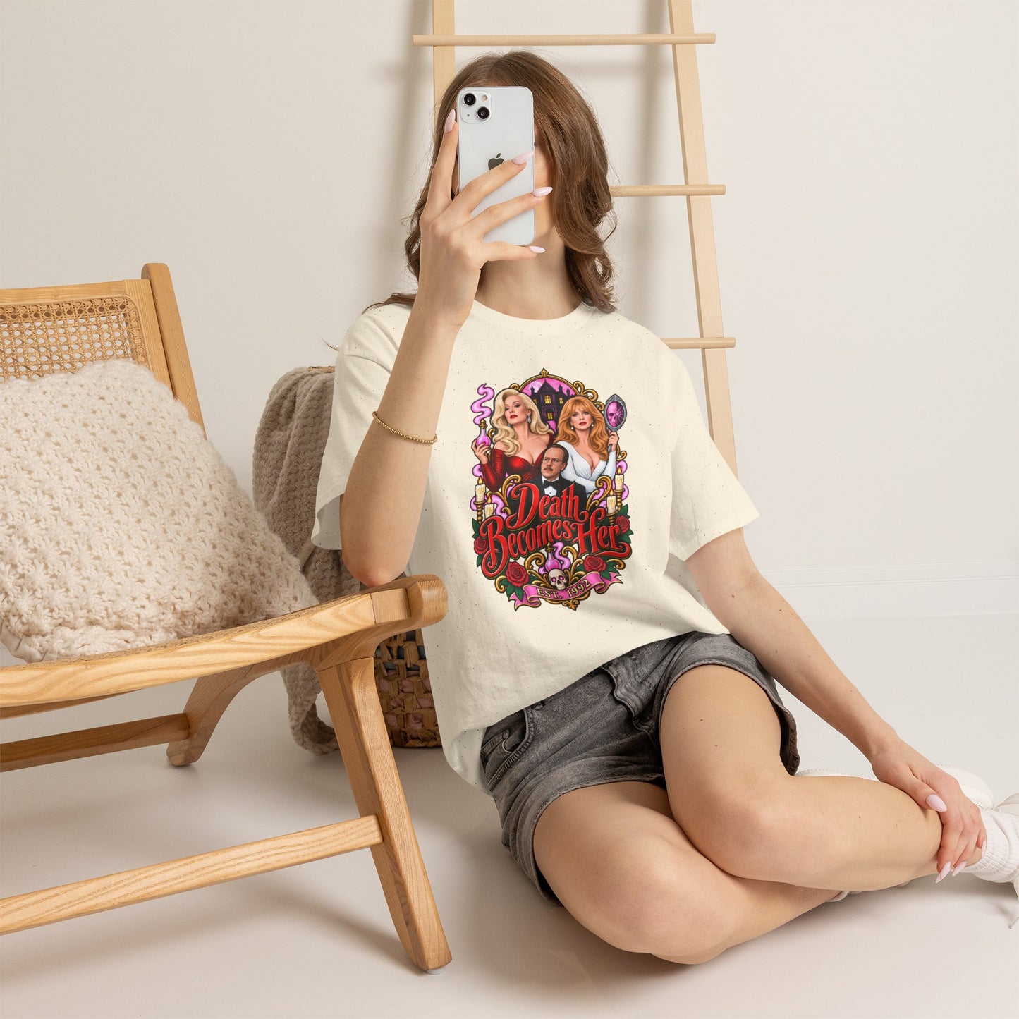 Eternal Beauty Retro Dark Comedy Graphic Tee