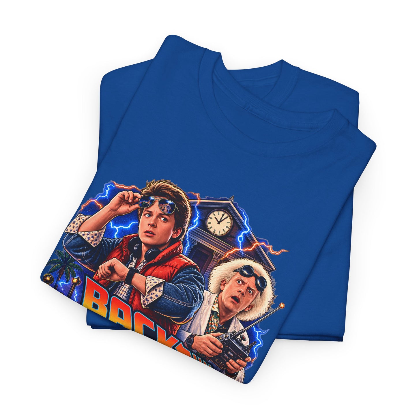 Retro Time Travel Movie Graphic Tee