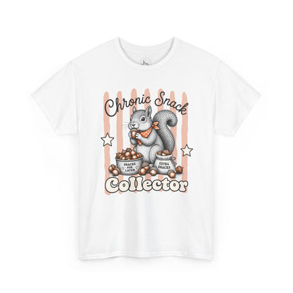 Chronic Snack Collector Retro Squirrel Graphic Tee