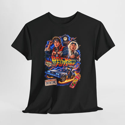 Retro Time Travel Movie Graphic Tee