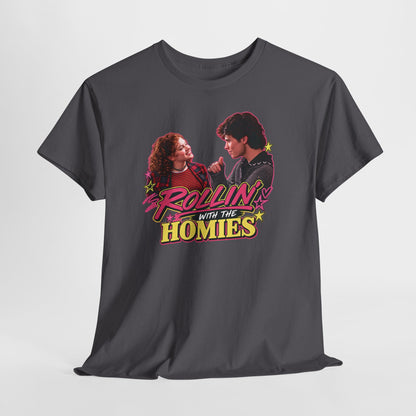 Rollin' With The Homies Tee | Retro Movie Quote Graphic Shirt
