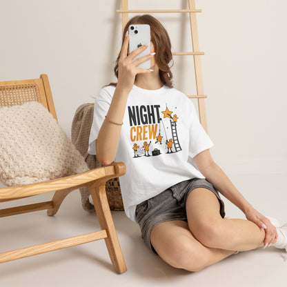 Night Crew Pop Art Tee — Stars Hanging Stars Graphic Tee