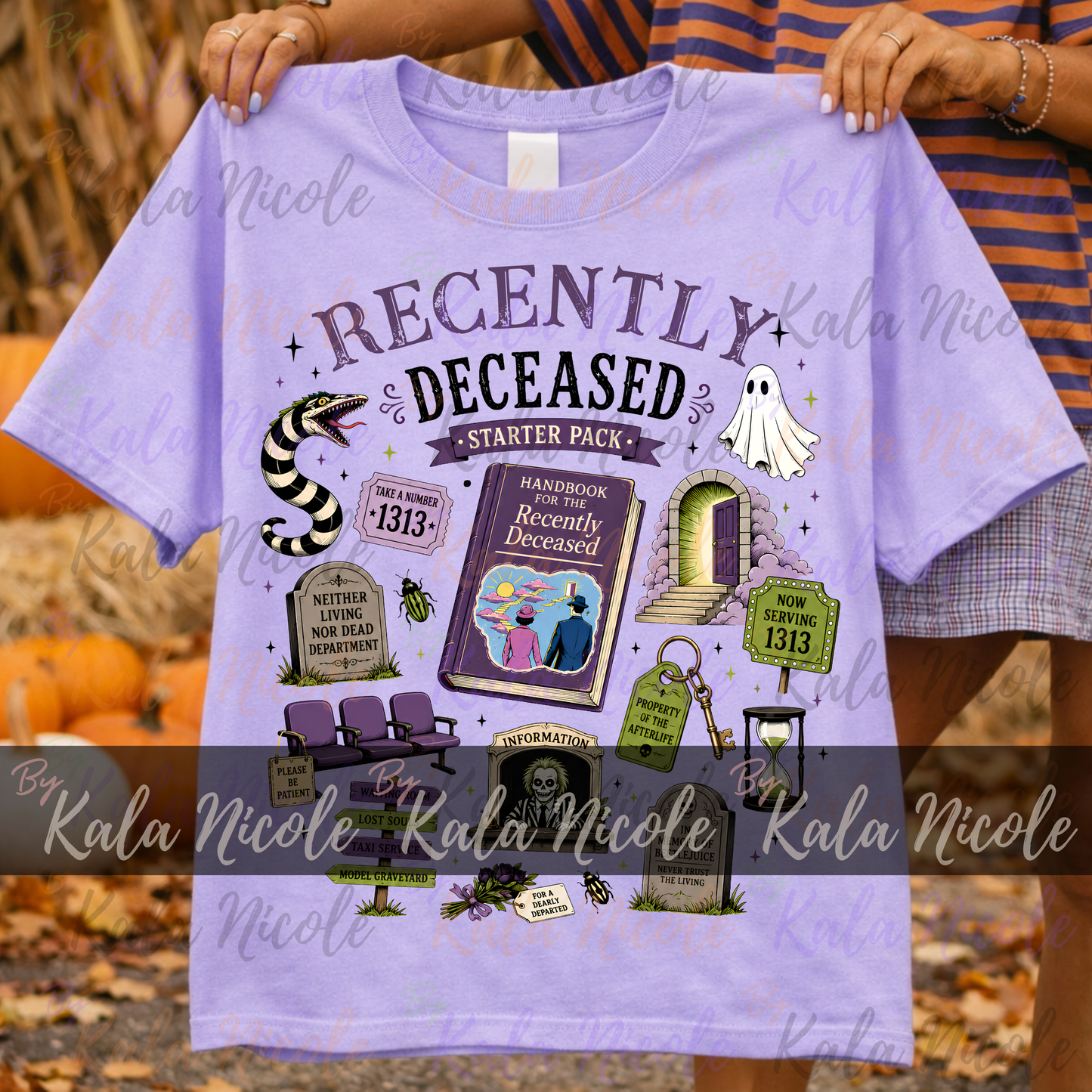 Recently Deceased Starter Pack PNG | Beetlejuice