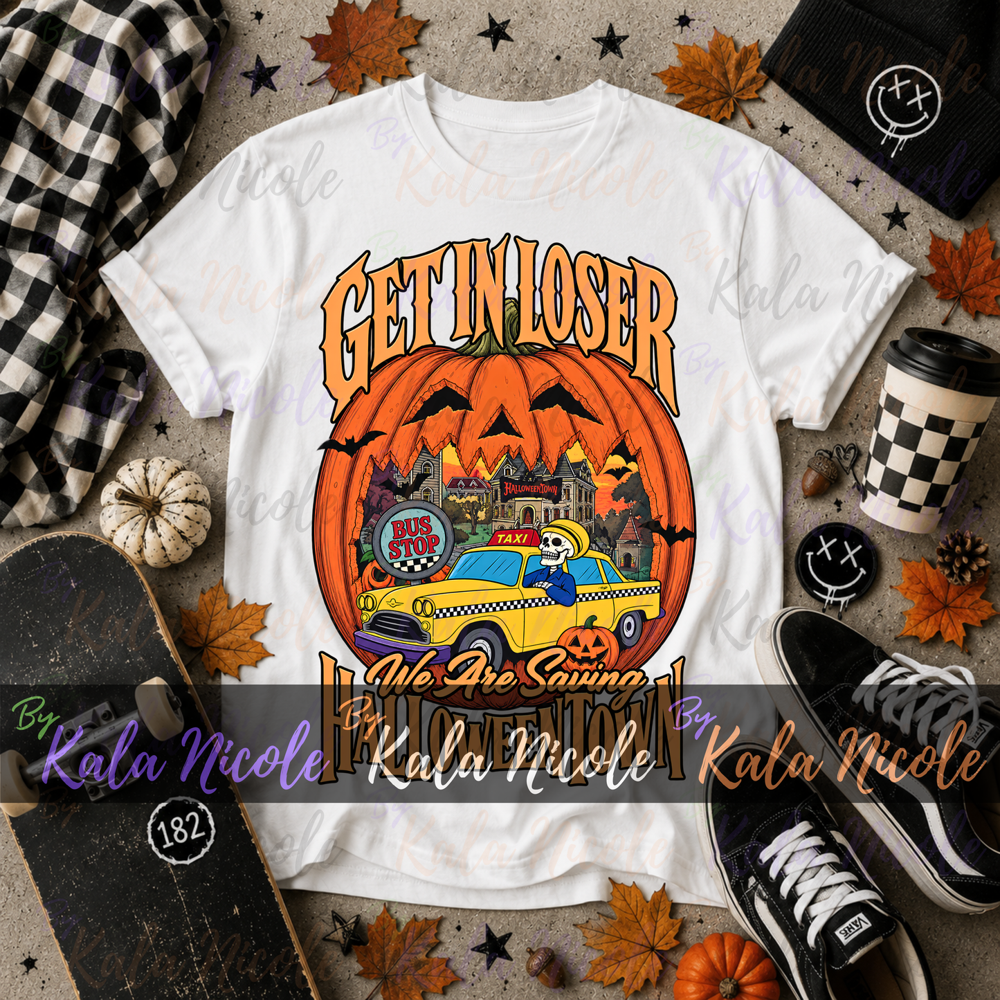 Get In Loser Halloweentown PNG