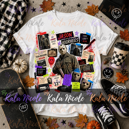 Horror Collage PNG | Jason Vorhees Friday the 13th