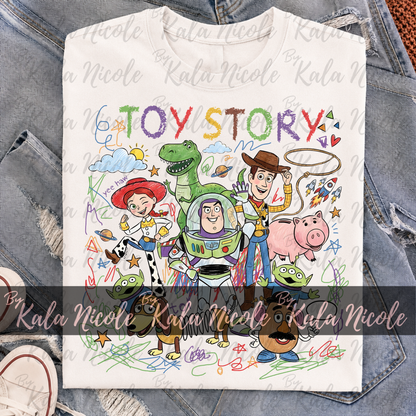 Toy Story Doodle PNG