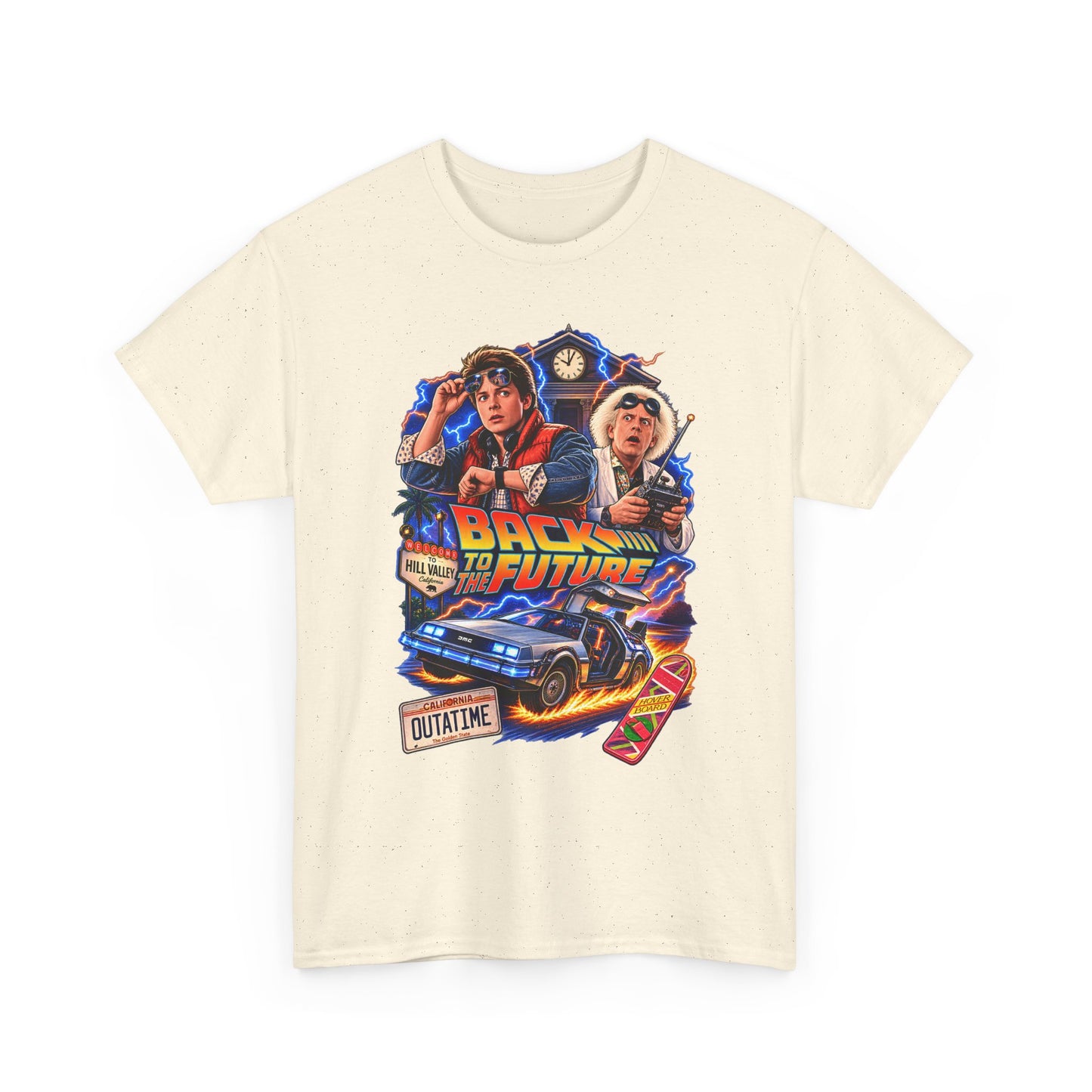 Retro Time Travel Movie Graphic Tee