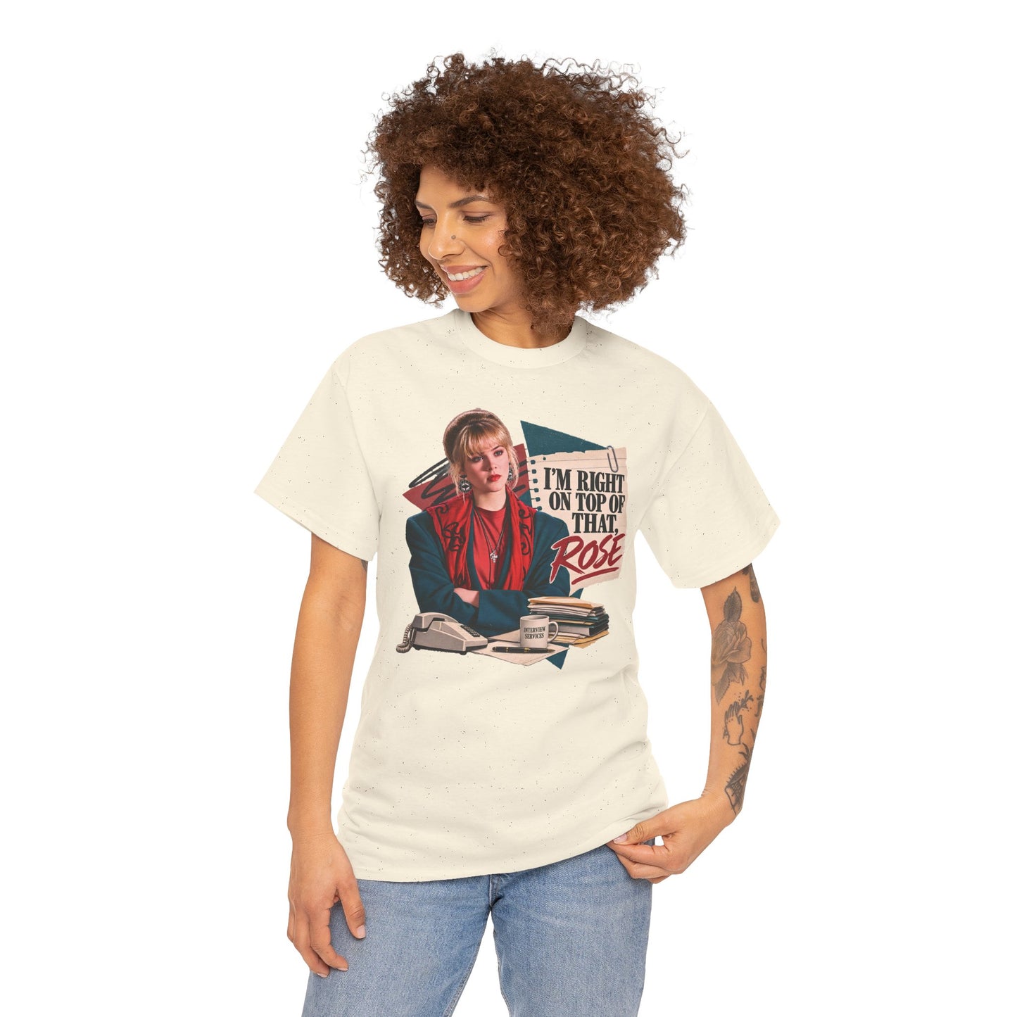 Right On Top of That Rose Graphic Tee vol. 2
