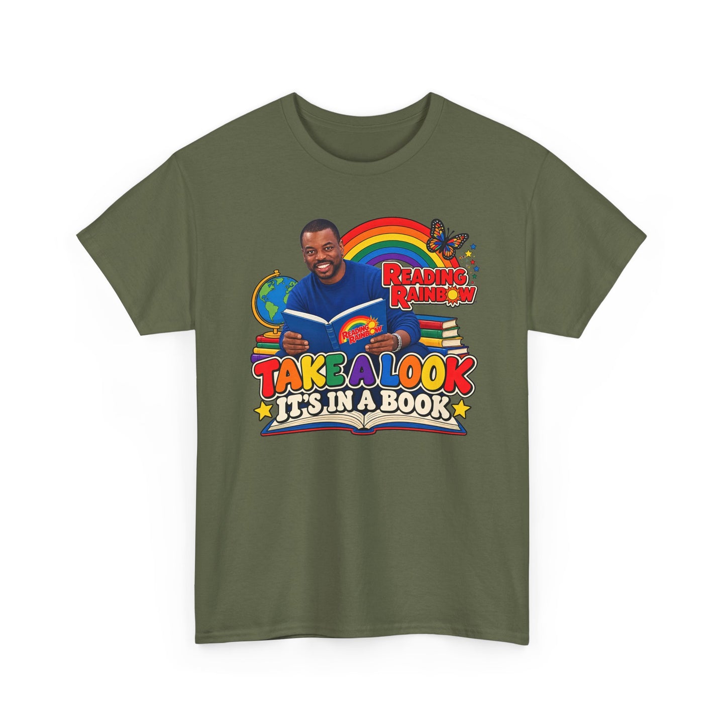 Take A Look, It’s In A Book Retro Graphic Tee