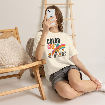 Color Crew Pop Art Tee — Stars Painting the Sky Graphic Tee