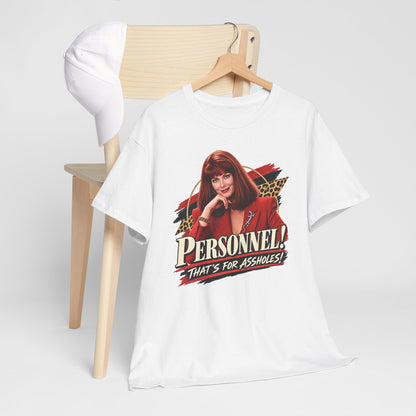 Personnel! That's for Assholes! Retro Graphic Tee