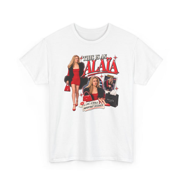 This Is Alaïa Graphic Tee | Retro 90s Movie Nostalgia