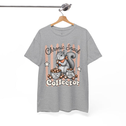 Chronic Snack Collector Retro Squirrel Graphic Tee
