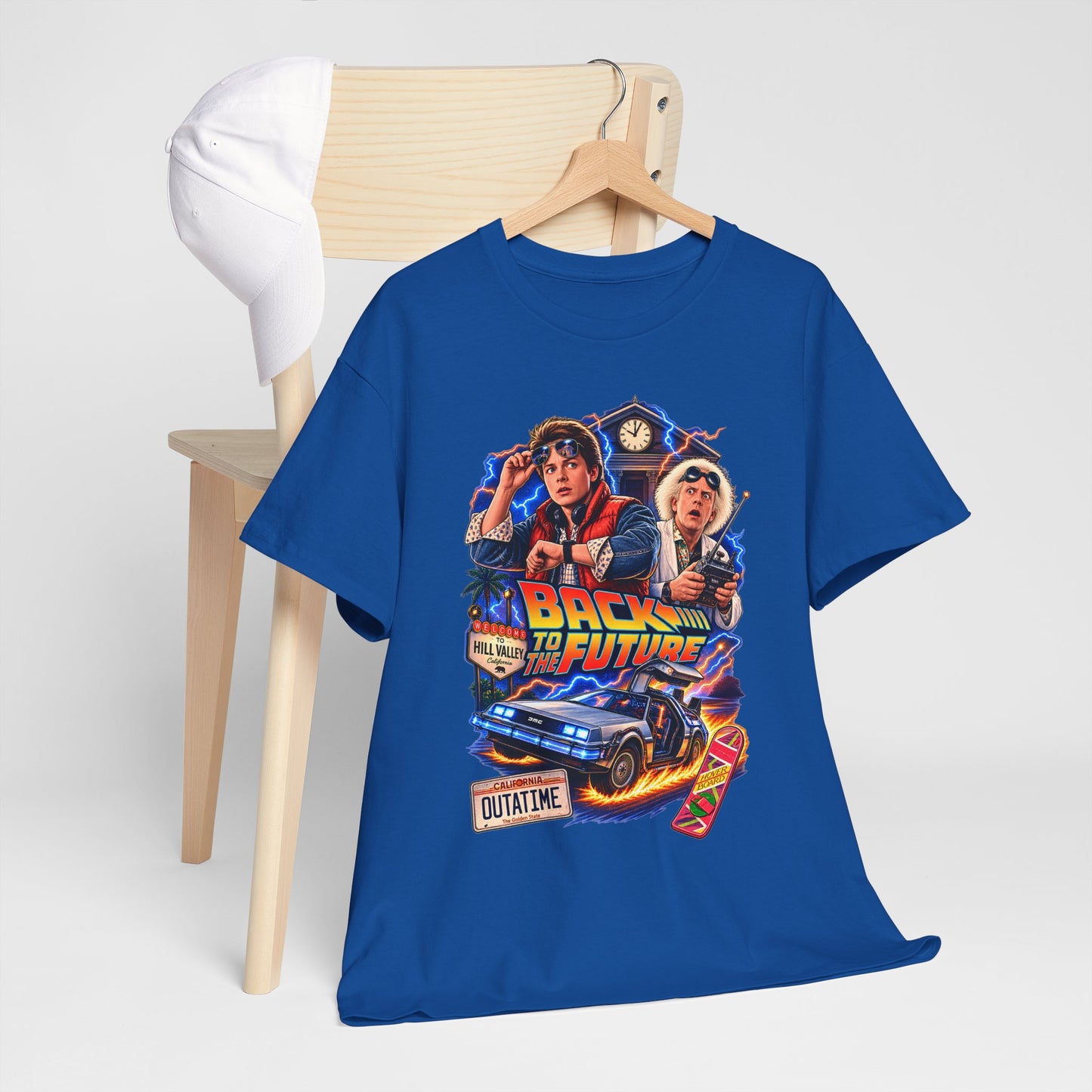 Retro Time Travel Movie Graphic Tee