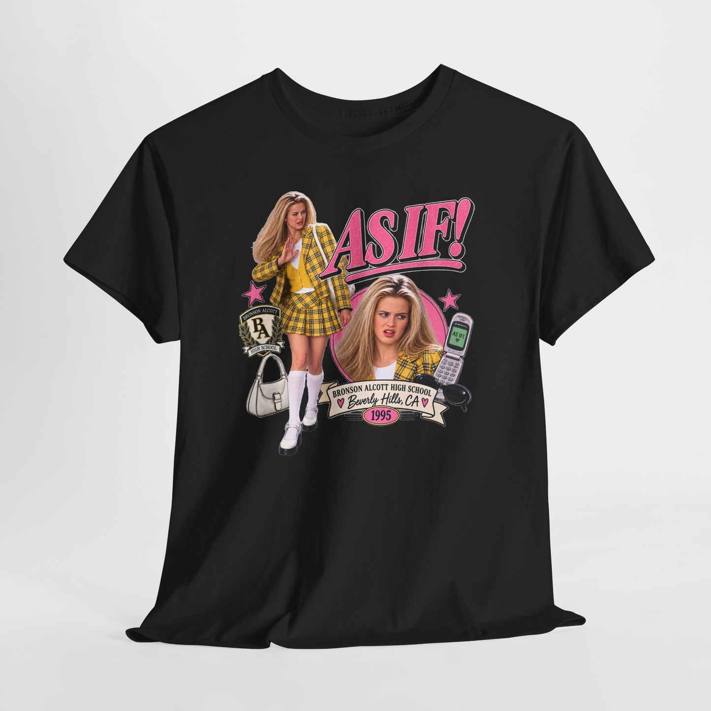 AS IF! Retro 90s Graphic Tee