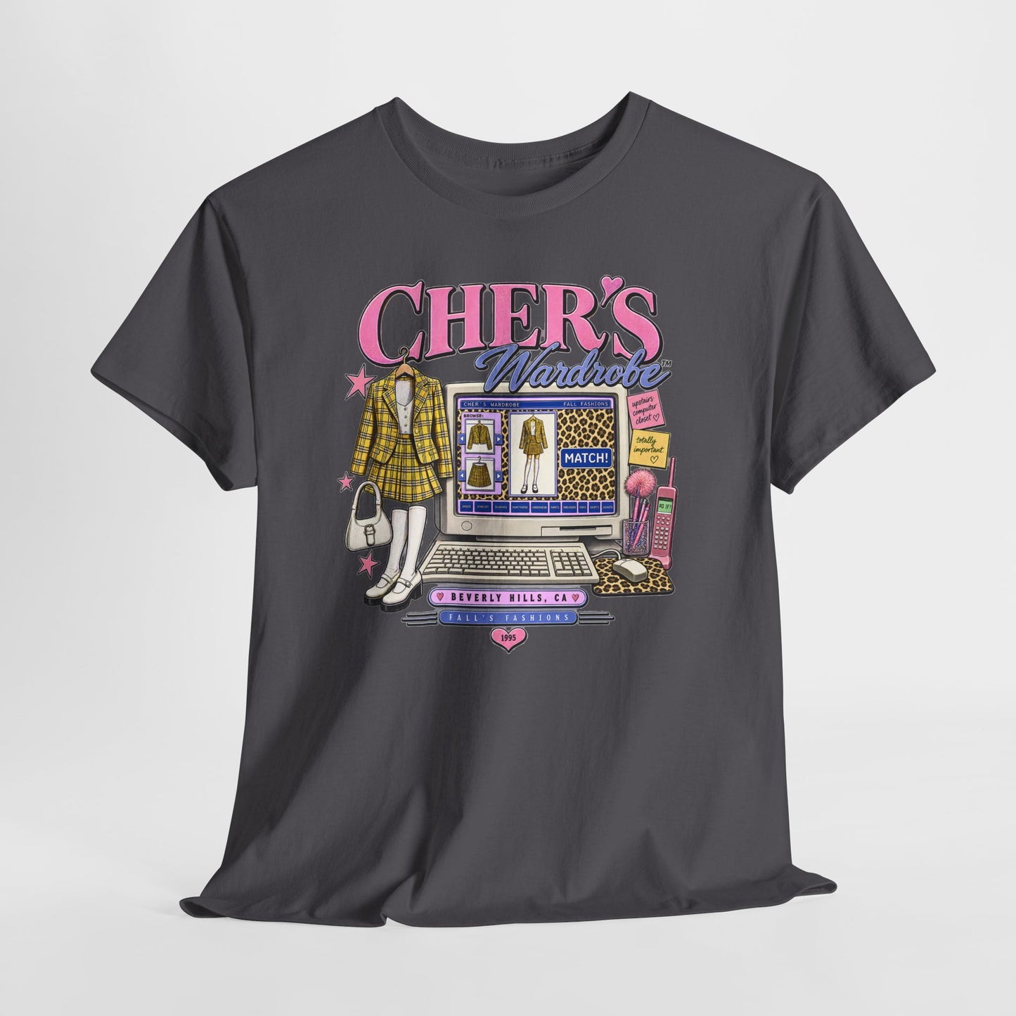 Cher's Wardrobe Graphic Tee | 90s Movie Nostalgia