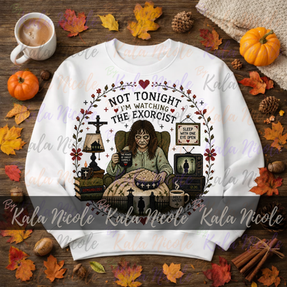 Horror Movie Cross-Stitch PNG | The Exorcist