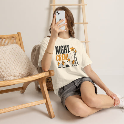Night Crew Pop Art Tee — Stars Hanging Stars Graphic Tee