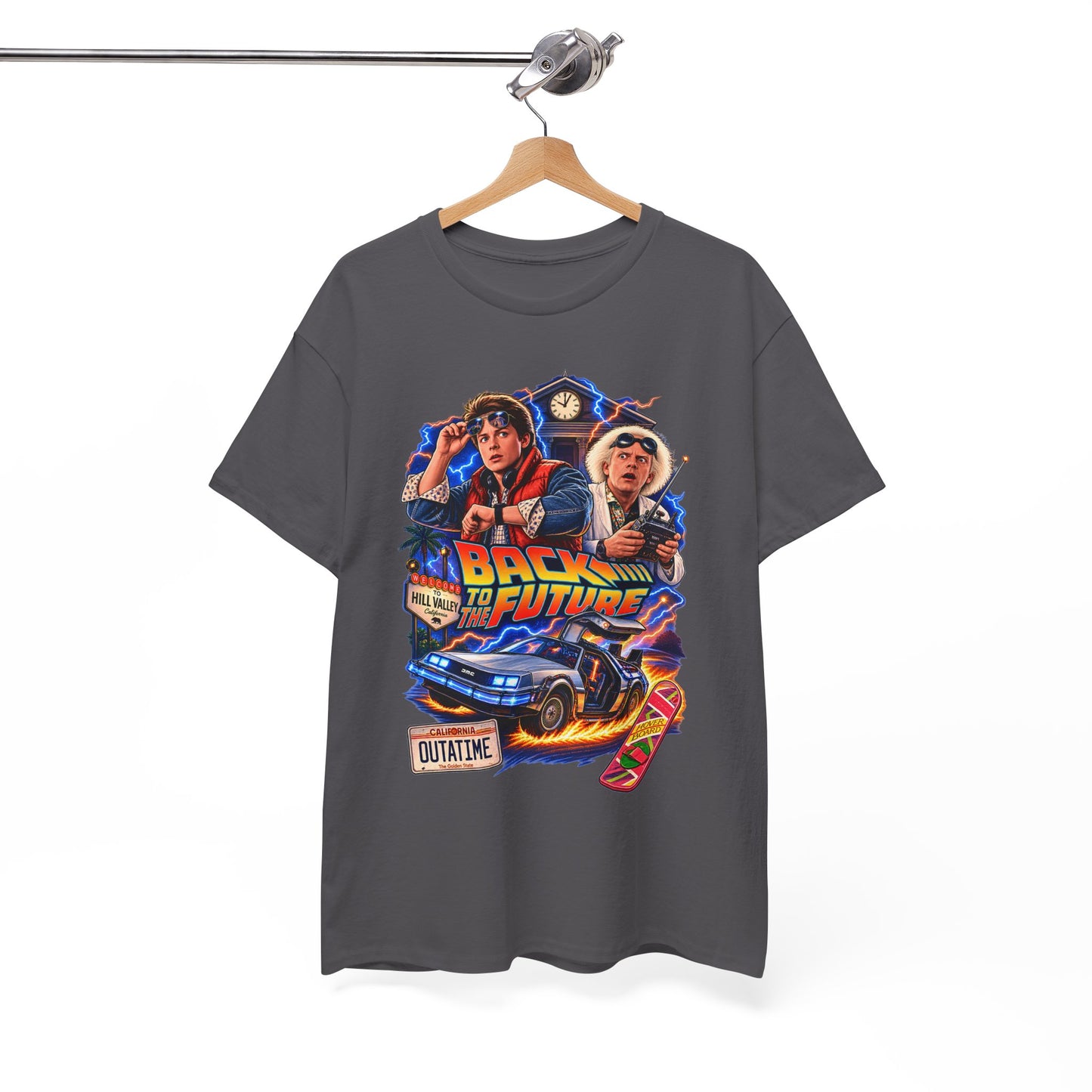 Retro Time Travel Movie Graphic Tee