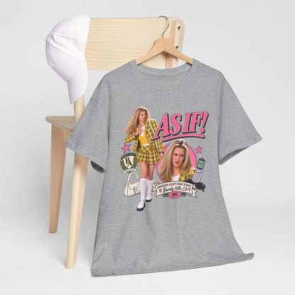 AS IF! Retro 90s Graphic Tee