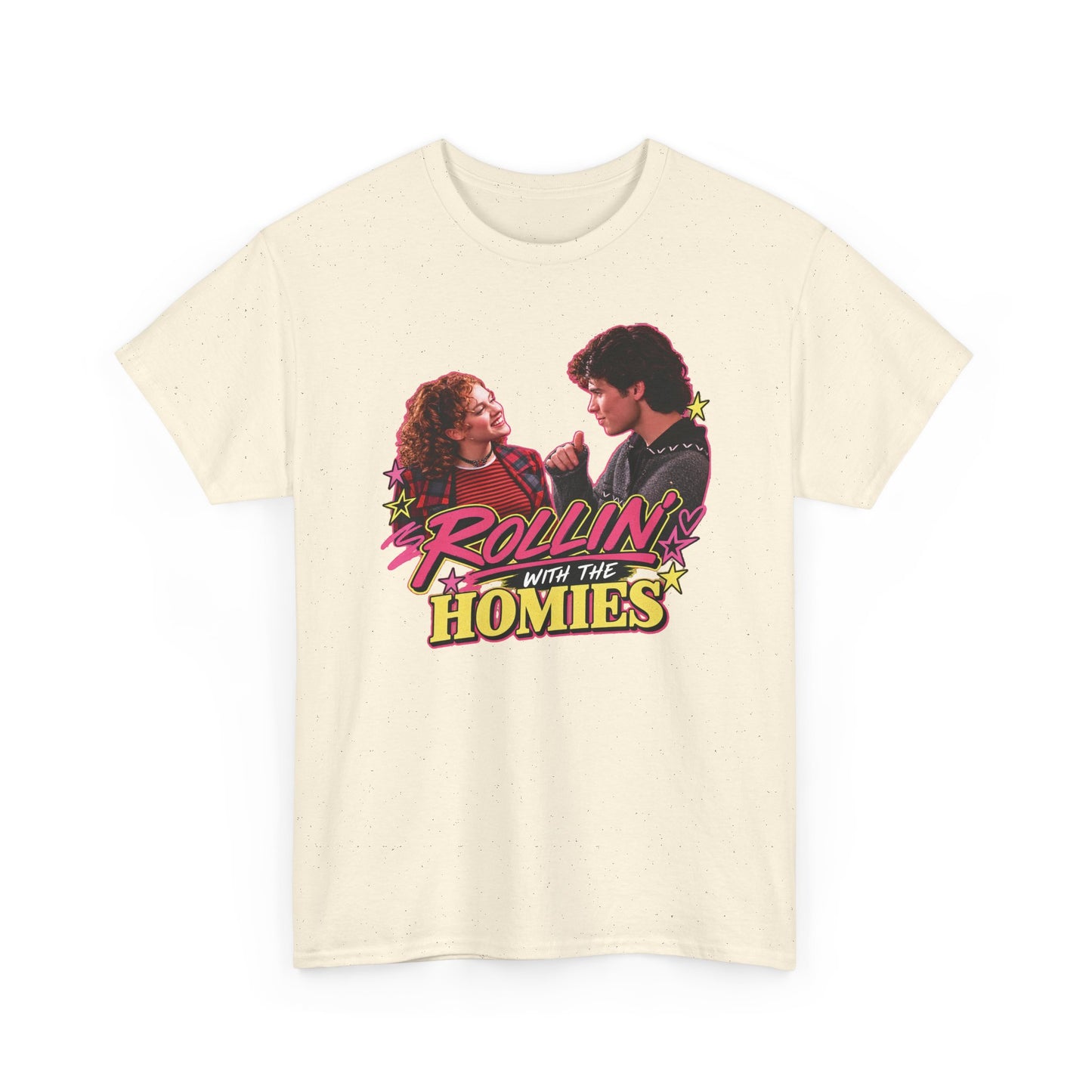 Rollin' With The Homies Tee | Retro Movie Quote Graphic Shirt