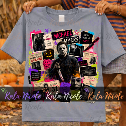 Horror Collage PNG | Michael Myers