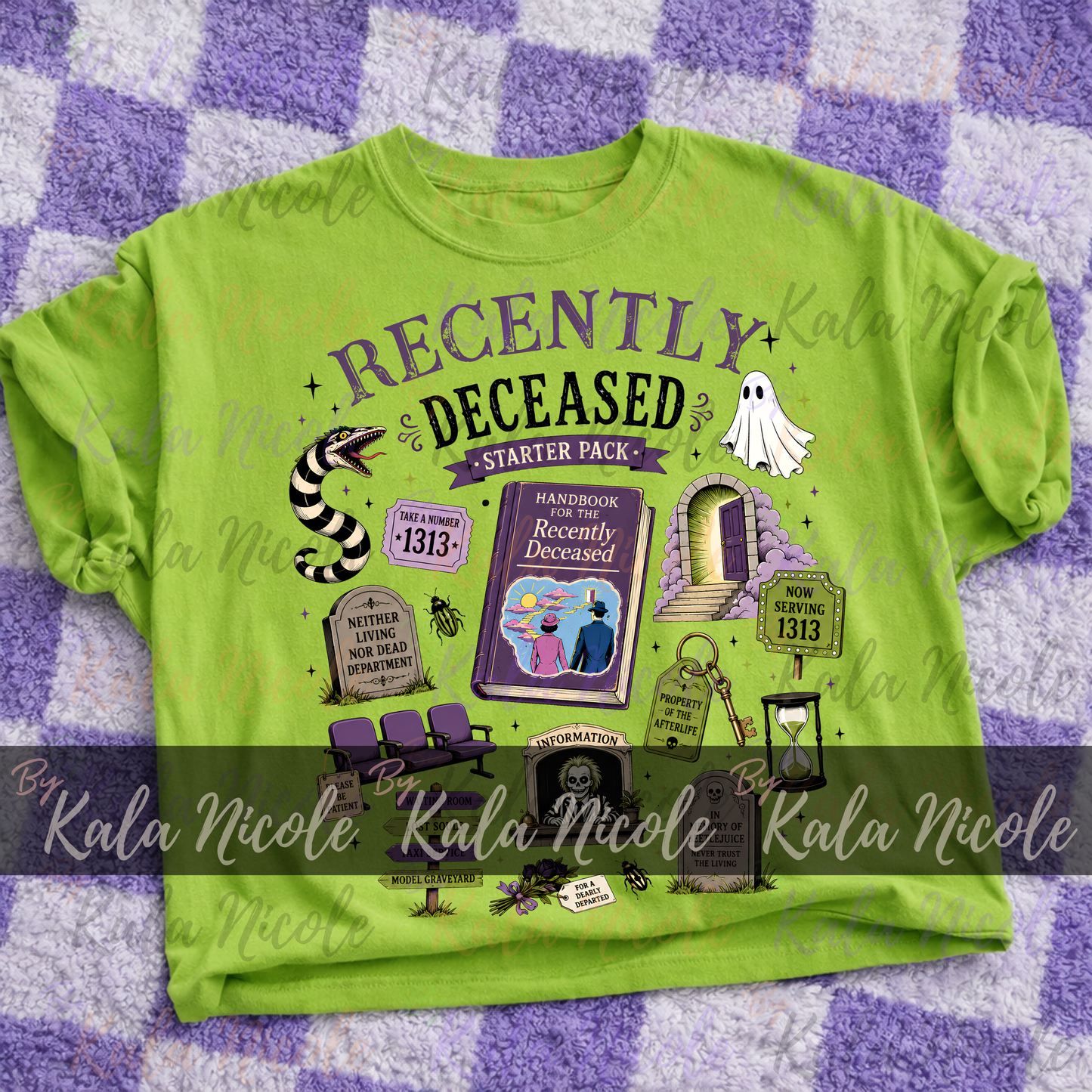 Recently Deceased Starter Pack PNG | Beetlejuice